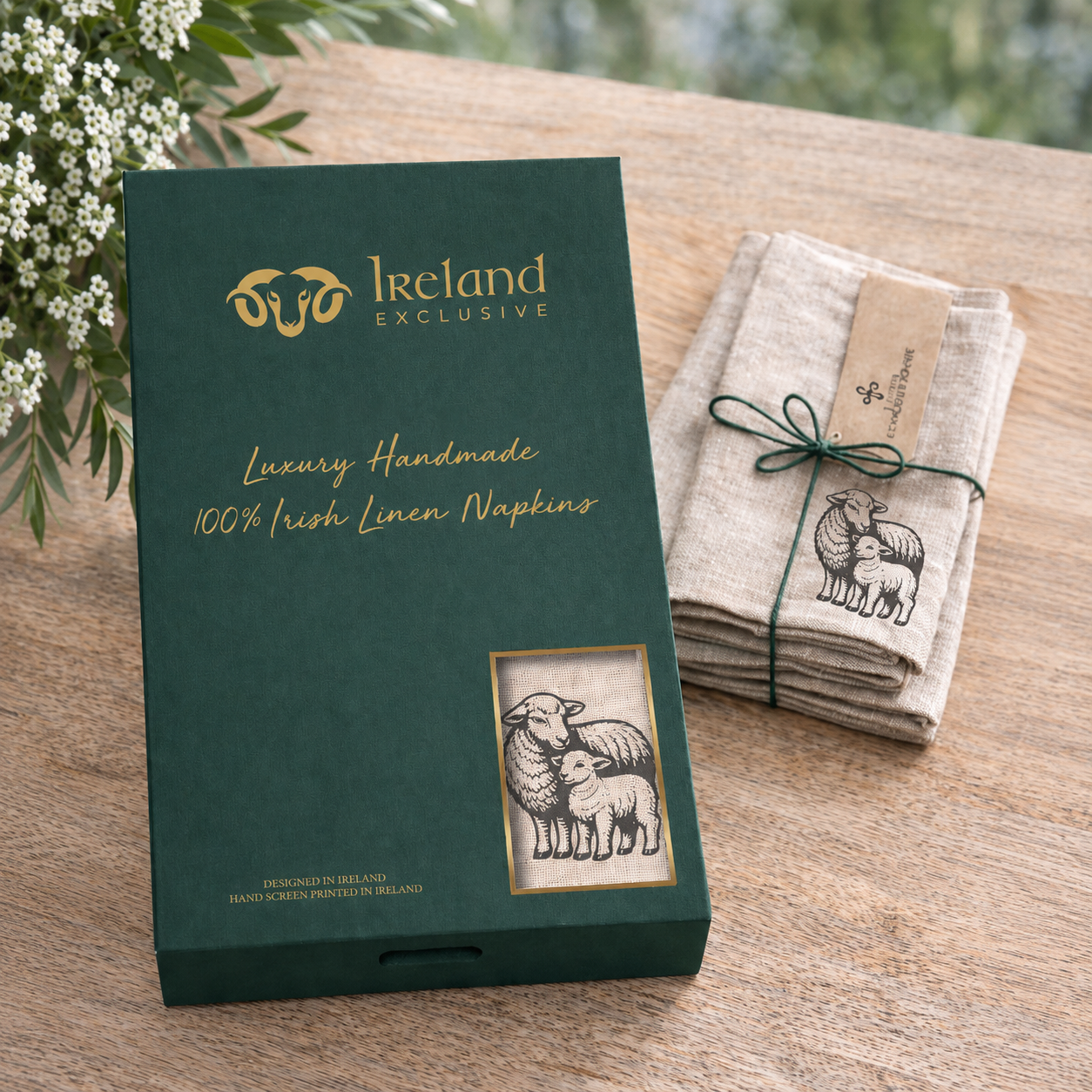 HANDMADE LINEN NAPKINS