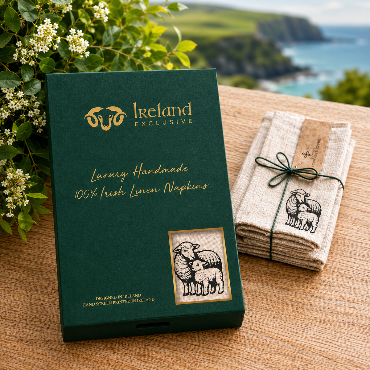HANDMADE LINEN NAPKINS